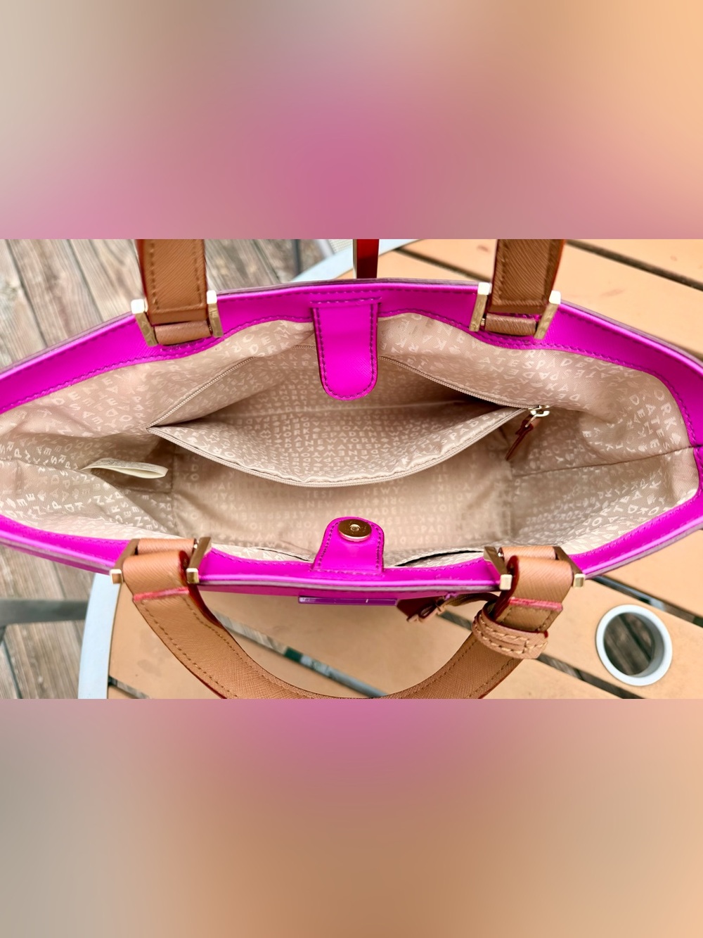 Kate Spade New York "Juno" Tote from the Grant Street Collection - Picture 10 of 12